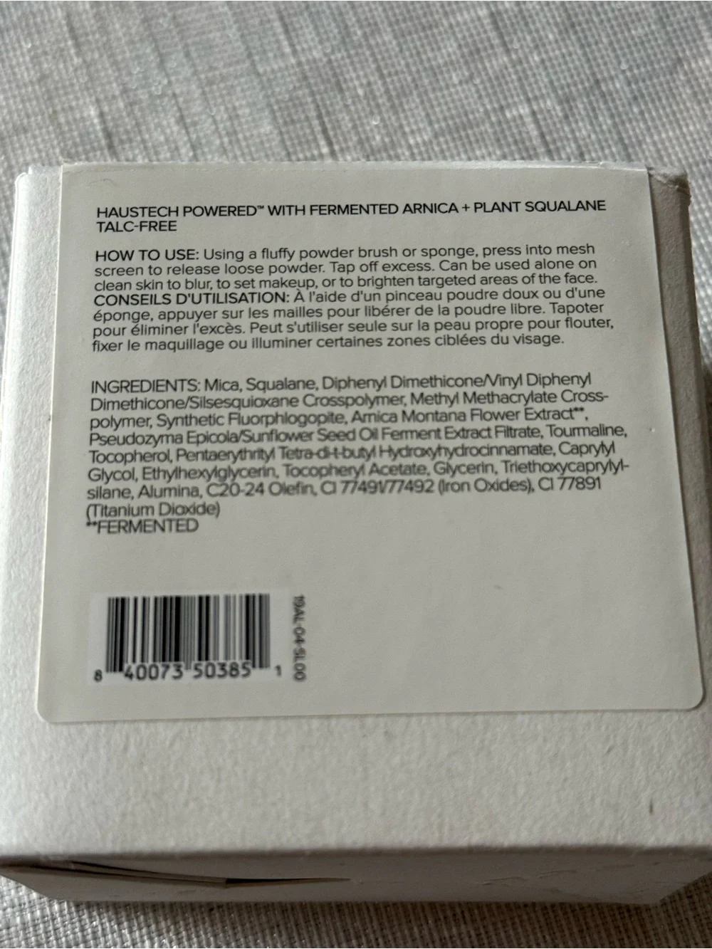 Haus Labs by Lady Gaga Bio-Blurring Loose Setting Powder – Neutral Peach – New